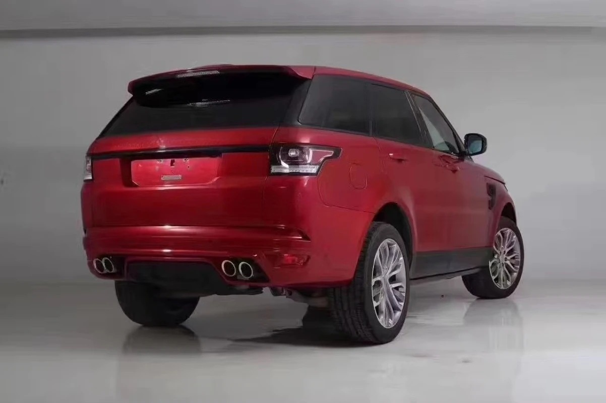 For RR Sport 2014-2017 OE Style Upgrade to SVR Version Front and Rear Bumper Completely Low Upgrade to High Body Kit